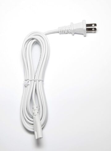 [UL Listed] OMNIHIL White 10 Feet Long AC Power Cord Compatible with Sony PlayStation (PS ONE) SCPH-100 in Saudi Arabia