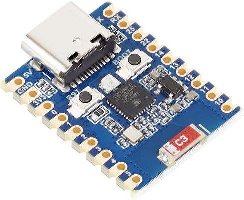 Waveshare ESP32-H2 لوحة تطوير صغيرة تعتمد على شريحة ESP32-H2FH4S، معالج RISC-V 32 بت أحادي النواة، يدعم الاتصالات اللاسلكية BLE/Zigbee/Thread، فلاش 4 ميجابايت in Saudi Arabia