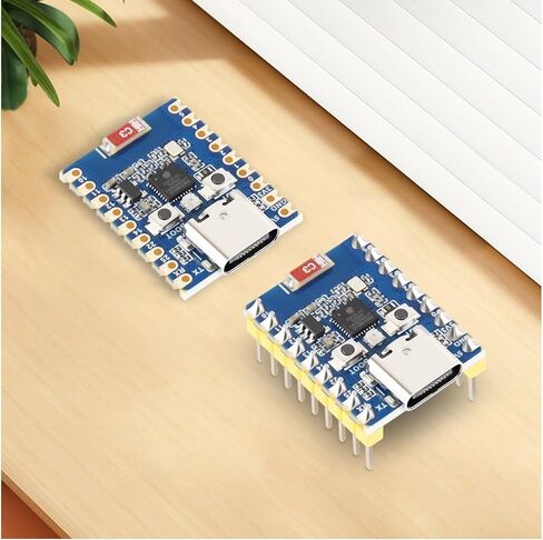 Waveshare ESP32-H2 لوحة تطوير صغيرة تعتمد على شريحة ESP32-H2FH4S، معالج RISC-V 32 بت أحادي النواة، يدعم الاتصالات اللاسلكية BLE/Zigbee/Thread، فلاش 4 ميجابايت in Saudi Arabia