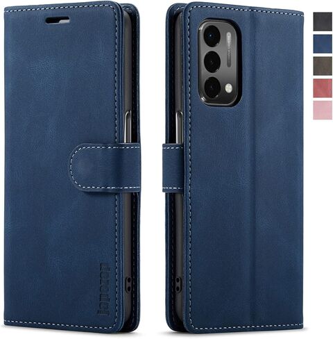 حافظة محفظة japezop OnePlus Nord N10 5G مع [RFID Blocking] حامل بطاقات بمسند مغناطيسي، حافظة جلدية قابلة للطي لهاتف OnePlus Nord N10 5G 6.49 بوصة (أسود) in Kuwait