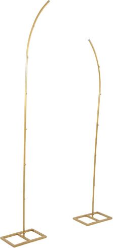 Asixxsix Wedding Arch Backdrop Stand, Curved Metal Balloon Arch Stand, Sturdy Iron Photo Backdrop with Easy Assembly for Wedding Birthday Party Bridal Shower Decorations in Saudi Arabia