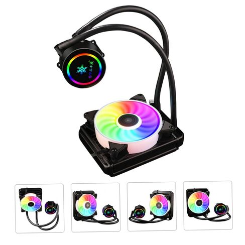 Professional CPU Radiator Water-Cooled Heat Sink Liquid Cooler Radiator for Gaming Desktop Pcs Silent Cooling System with 120mm RGB Fan in Saudi Arabia