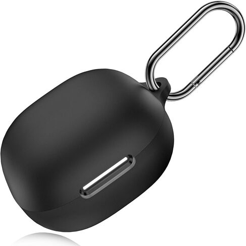 for Anker Soundcore P31i Case Cover, Soft Silicone Shockproof Protective Skin Case for Soundcore P31i Earbuds 2025 with Cleaner Kit, Keychain and Lanyard Accessories (Black) in Saudi Arabia
