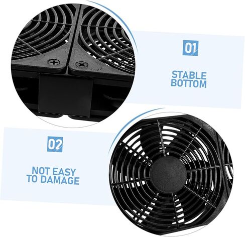 Sewroro Dual USB Cooling Fans Ultra-Thin Computer Case Fan with Speed Compact USB Powered Cooler for Laptop Heat Dissipation and Overheating Prevention in Saudi Arabia