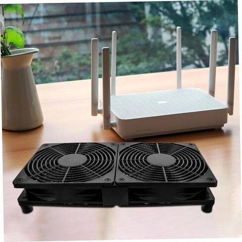 Sewroro Dual USB Cooling Fans Ultra-Thin Computer Case Fan with Speed Compact USB Powered Cooler for Laptop Heat Dissipation and Overheating Prevention in Saudi Arabia