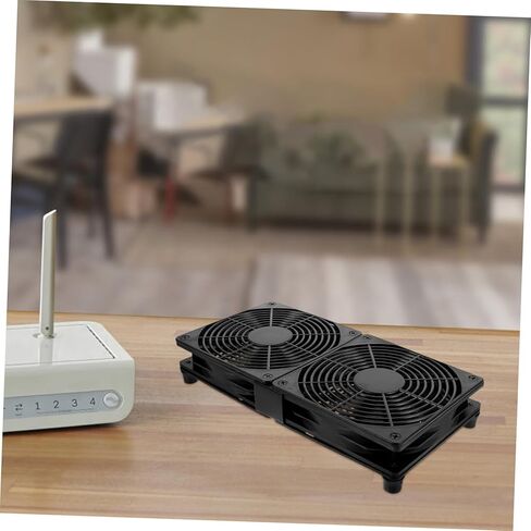 Sewroro Dual USB Cooling Fans Ultra-Thin Computer Case Fan with Speed Compact USB Powered Cooler for Laptop Heat Dissipation and Overheating Prevention in Saudi Arabia
