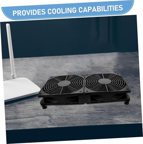 Sewroro Dual USB Cooling Fans Ultra-Thin Computer Case Fan with Speed Compact USB Powered Cooler for Laptop Heat Dissipation and Overheating Prevention in Saudi Arabia