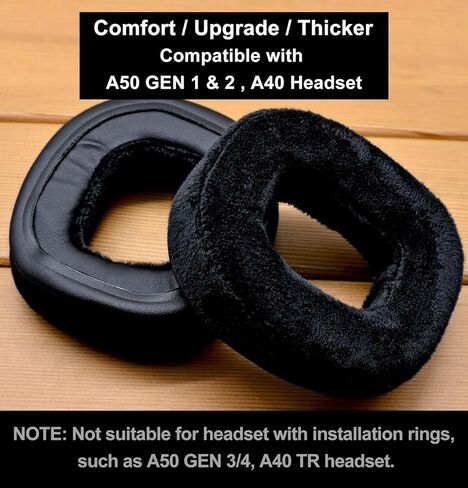 عصابة رأس بديلة لسماعات Astro A40 وA50 GEN1 GEN2 مع إسفنج ميكروفون من LTYIVABHTTW I Velor (غير متوافقة مع A40TR، A50 GEN3، GEN4) in Kuwait