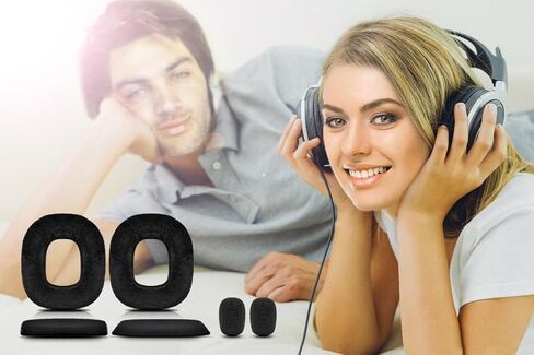 عصابة رأس بديلة لسماعات Astro A40 وA50 GEN1 GEN2 مع إسفنج ميكروفون من LTYIVABHTTW I Velor (غير متوافقة مع A40TR، A50 GEN3، GEN4) in Kuwait