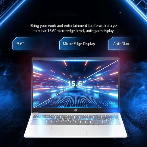 HP New Generation 15.6" FHD Business AI Laptop, Intel Core 7 150U(10 Cores, Up to 5.4 GHz), 16GB RAM, 512GB PCIE, Microsoft Copilot, Bluetooth 5.4, Ultra Quiet Design, Long Battery Life | Windows 11 in Saudi Arabia
