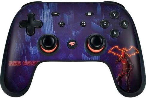 Skinit Decal Gaming Skin Compatible with Google Stadia Controller - Officially Licensed Warner Bros Red Hood Design in Saudi Arabia