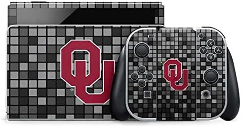 ملصق Skinit المخصص للألعاب متوافق مع Nintendo Switch OLED (2021) - تصميم مرخص رسميًا من جامعة أوكلاهوما Boomer العاجلة in Saudi Arabia
