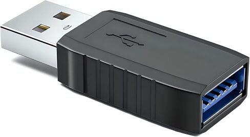 5 قطعة USB3.0 محولات ذكر إلى أنثى 90 درجة تدعم نقل البيانات السريع لألعاب الكمبيوتر وأنظمة السيارات موصل USB للسيارة in Kuwait