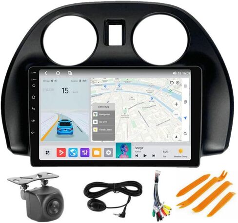 ترقية الراديو لوحدة رأس ستيريو Mitsubishi Eclipse 2006-2011، 8-Core 2+32 GB Android 14 9 بوصة تعمل باللمس نظام تحديد المواقع العالمي (GPS) مع تشغيل السيارة Android Auto/SWC/FM/مروحة تبريد/5G WiFi in Kuwait