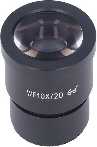 Widefield Lens, Microscope Lens 10X 20mm Field 30mm Interface High Eye Point Wide Angle Eyepiece for Laboratory Stereo, Microscope in Saudi Arabia