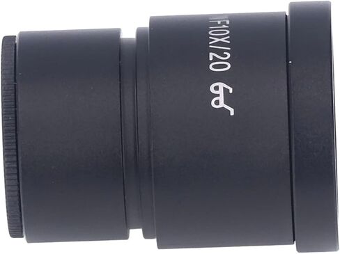 Widefield Lens, Microscope Lens 10X 20mm Field 30mm Interface High Eye Point Wide Angle Eyepiece for Laboratory Stereo, Microscope in Saudi Arabia
