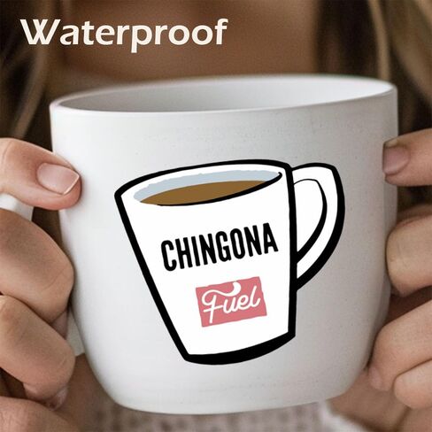 ملصقات Chingona المضحكة للنساء المكسيكيات - ملصقات للهاتف والكمبيوتر المحمول وزجاجة المياه وسجل القصاصات - هدايا المكسيك in Kuwait