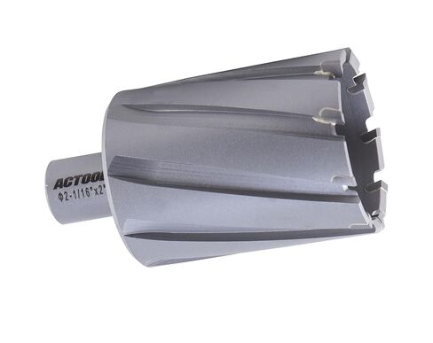 ACTOOL 1-3/8'' Diameter x 2'' Depth of Cut Carbide Tipped TCT ANNULAR Cutter with 3/4'' Weldon Shank in Kuwait
