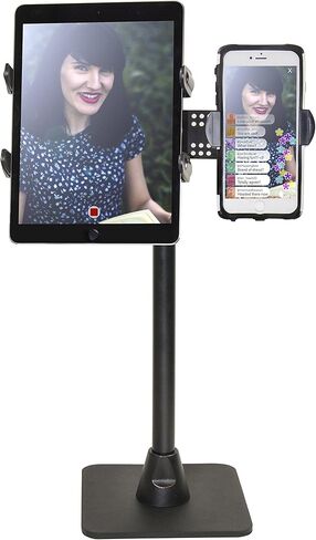 حامل ARKON Mounts TW Broadcaster المزدوج للكمبيوتر اللوحي والهاتف أو المكتب مقاس 29 بوصة للبث المباشر in Saudi Arabia
