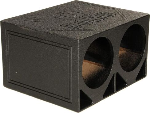 Q Power QBOMB12TB Dual 12-Inch Triangle Ported Subwoofer Box Enclosure (2 Pack) in Saudi Arabia
