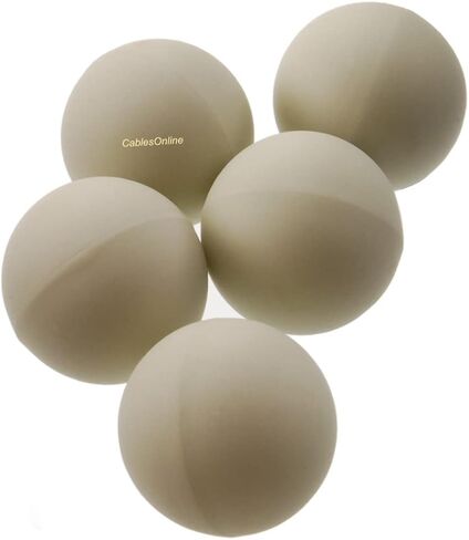 CablesOnline, 5-Pack Replacement Mouse Ball, 21.0mm, (MS-B01-5) in Saudi Arabia