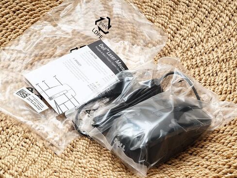 ماوس ليزر USB أصلي فاخر مزود بـ 6 أزرار من Dell J660D (متجدد) in Kuwait
