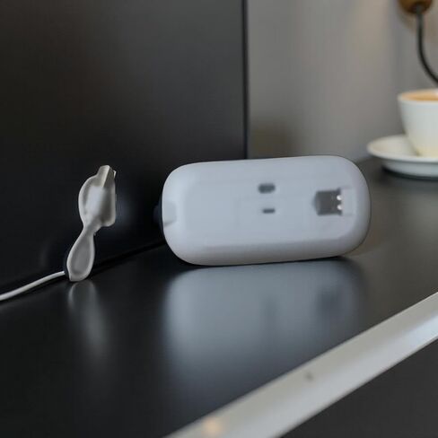 Wireless Mouse with Ergonomic Design for Computer and Desktop, Rose Gold in Saudi Arabia