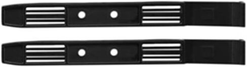 2 زوج من قضبان القرص الصلب ملحقات قفص الهيكل محرك خليج المنزلق قضبان بلاستيكية لعلبة القرص الصلب من 3.5 إلى 5.25 in Kuwait