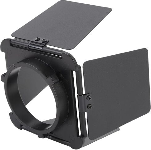 Flash Light Baffle, Precise Light Control Foldable Four Leaf Reflective Baffle Sturdy Adjustable Aluminum Alloy Compact for Portrait in Saudi Arabia