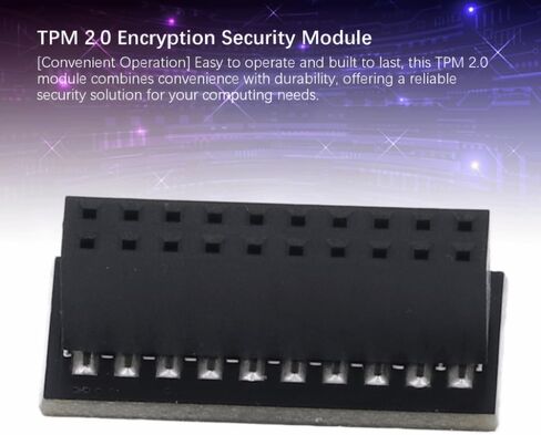 TPM 2.0 Module 20 Pin LPC Interface - Encrypted Security Chip for Windows 11 Upgrade, Compatible with MSI Motherboards in Kuwait