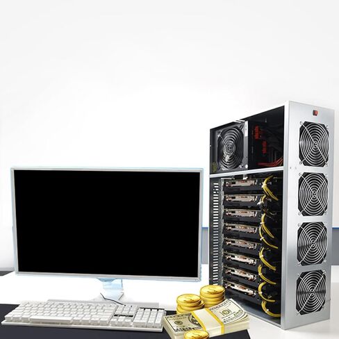 اللوحة الأم للتعدين بوحدة المعالجة المركزية Kisangel 8Gpu مع ذاكرة Ddr3 وواجهة VGA مدمجة لعمال المناجم ومنصات التعدين GPU in Kuwait