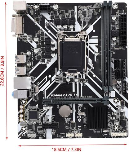 Computer Motherboard for Core i7 i5 i3 8th 9th Gen Pentium Celeron Processors, with PCIe x16 M.2 Slots DDR4 32GB, for Gaming ATX MicroATX Mainboard in Saudi Arabia