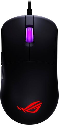ماوس ألعاب لاسلكي ASUS ROG Harpe Ace Aim Lab Edition، خفيف الوزن 54 جرام، تردد RF 2.4 جيجا هرتز، بلوتوث، مستشعر 36K DPI، 5 أزرار، ROG SpeedNova، جهاز استقبال ROG Omni، ألعاب الرياضات الإلكترونية وFPS، ضوء القمر الأبيض in Saudi Arabia