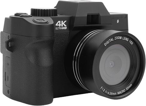 كاميرا 4K بدون مرآة، 48 ميجابكسل، تكبير 16X، كاميرا سفر للتصوير الفوتوغرافي in Kuwait