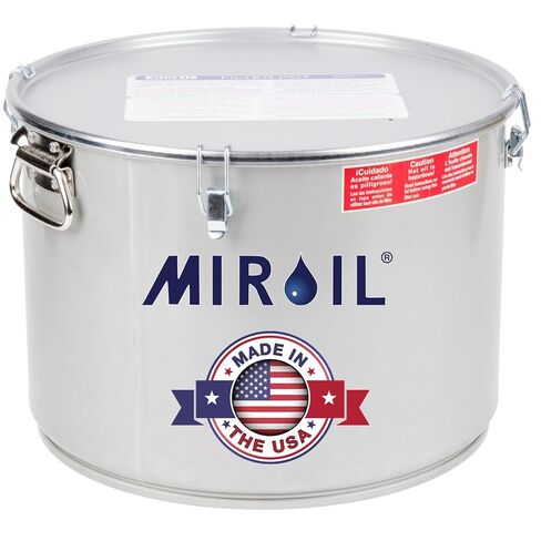 Miroil CONE2B Small Fryer Filter Bag & D Size Frame, MirOil EZ Flow Filter Bag and Frame Combination Set, Ideal for use with MirOil 30L Oil Caddy, Part 02742, Durable, Easy to Clean with Hot Water in Kuwait