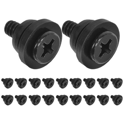 20pcs PC Hard Drive Screws with Shock Absorption for 3.5-inch Mechanical Hard Disk, Computer Screw Replacement Kit for Electronic Repair and PC Case Mounting in Saudi Arabia