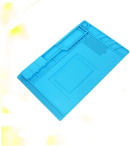 Silicone Heat-resistant Repair Mat for Small Parts Sky-blue Pad for Electronics and Phone Repair in Saudi Arabia