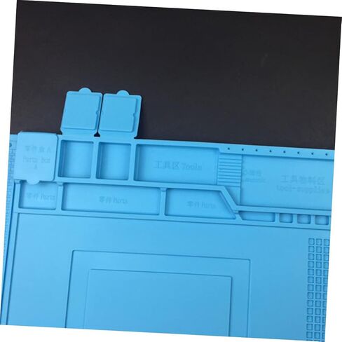 Silicone Heat-resistant Repair Mat for Small Parts Sky-blue Pad for Electronics and Phone Repair in Saudi Arabia