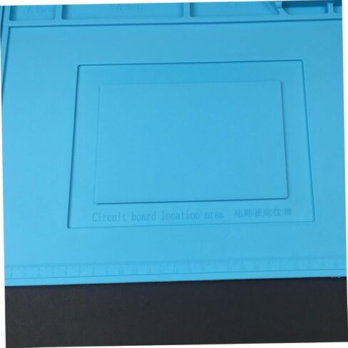 Silicone Heat-resistant Repair Mat for Small Parts Sky-blue Pad for Electronics and Phone Repair in Saudi Arabia