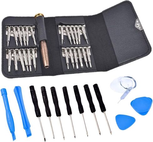 37-Piece Professional Repair Tool Kit for Phone Tablet and Computer Complete Disassembly Pry Set Antistatic Tools Compatible Devices in Saudi Arabia
