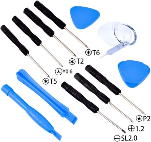 37-Piece Professional Repair Tool Kit for Phone Tablet and Computer Complete Disassembly Pry Set Antistatic Tools Compatible Devices in Saudi Arabia
