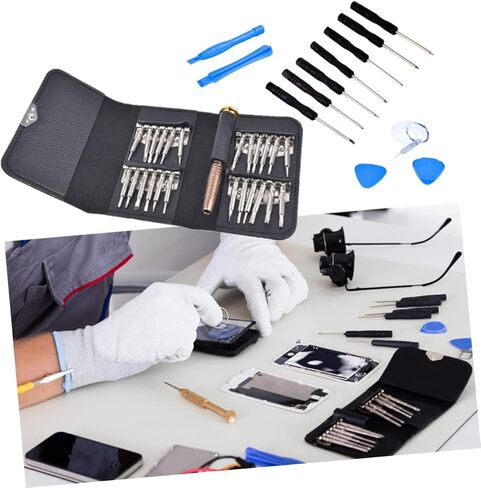 37-Piece Professional Repair Tool Kit for Phone Tablet and Computer Complete Disassembly Pry Set Antistatic Tools Compatible Devices in Saudi Arabia