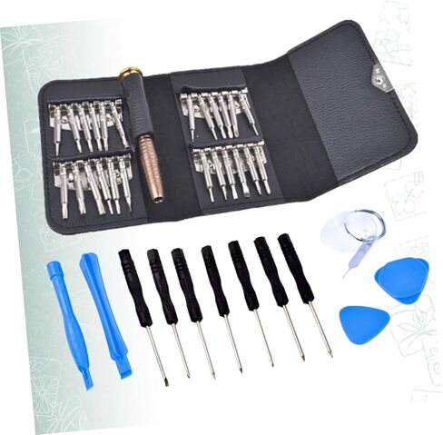 37-Piece Professional Repair Tool Kit for Phone Tablet and Computer Complete Disassembly Pry Set Antistatic Tools Compatible Devices in Saudi Arabia