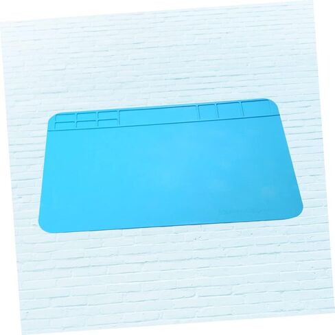 1Pc Electronic Repair Mat Silicone Work Pad for Small Parts Heat Insulation and Organization for Cell Phone Repairs Handy Maintenance Tool for Tiny Screws and Components in Saudi Arabia