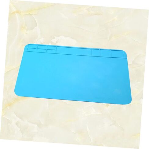1Pc Electronic Repair Mat Silicone Work Pad for Small Parts Heat Insulation and Organization for Cell Phone Repairs Handy Maintenance Tool for Tiny Screws and Components in Saudi Arabia