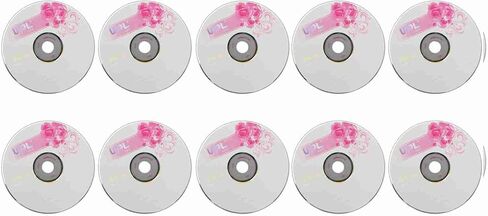 GOWENIC CD R 730MB CD Blanks, Ideal for Photo and Music Data Recording, 52x Speed Disc Blank CDs, Compatible with Most CD R Drives (10PCS) in Saudi Arabia