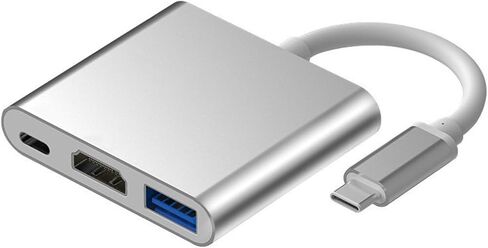 USB C Hub Multiport Adapter with 4K HDMI, USB 3.0, 100W PD Charging Compatible with MacBook Pro, Air, Type-C Digital AV Converter in Saudi Arabia