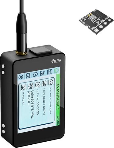 لوحة تطوير Heltec ESP32 LoRa V4 مع حافظة شاشة تعمل باللمس GPS 2800 مللي أمبير في الساعة هوائي بطارية ESP32 S3 SX1262 Chip Surport WiFi Blue Tooth LoRa للمنزل الذكي Meshtastic IoT in Kuwait
