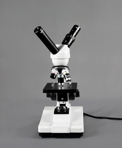 مجهر مركب من Vision Scientific ذو عرض مزدوج، عدسات WF 10x و25x WF، تكبير 40x-1000x، إضاءة LED، تركيز خشن محوري ودقيق، مسرح كبير، كاميرا عدسة رقمية بدقة 5.0 ميجابكسل in Saudi Arabia