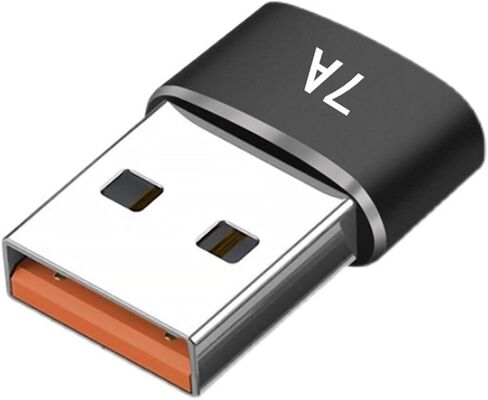 المتانة محول معدني من النوع C أنثى إلى USB ذكر شحن سريع ونقل بيانات عالي السرعة بشكل مدمج وواسع النطاق in Kuwait